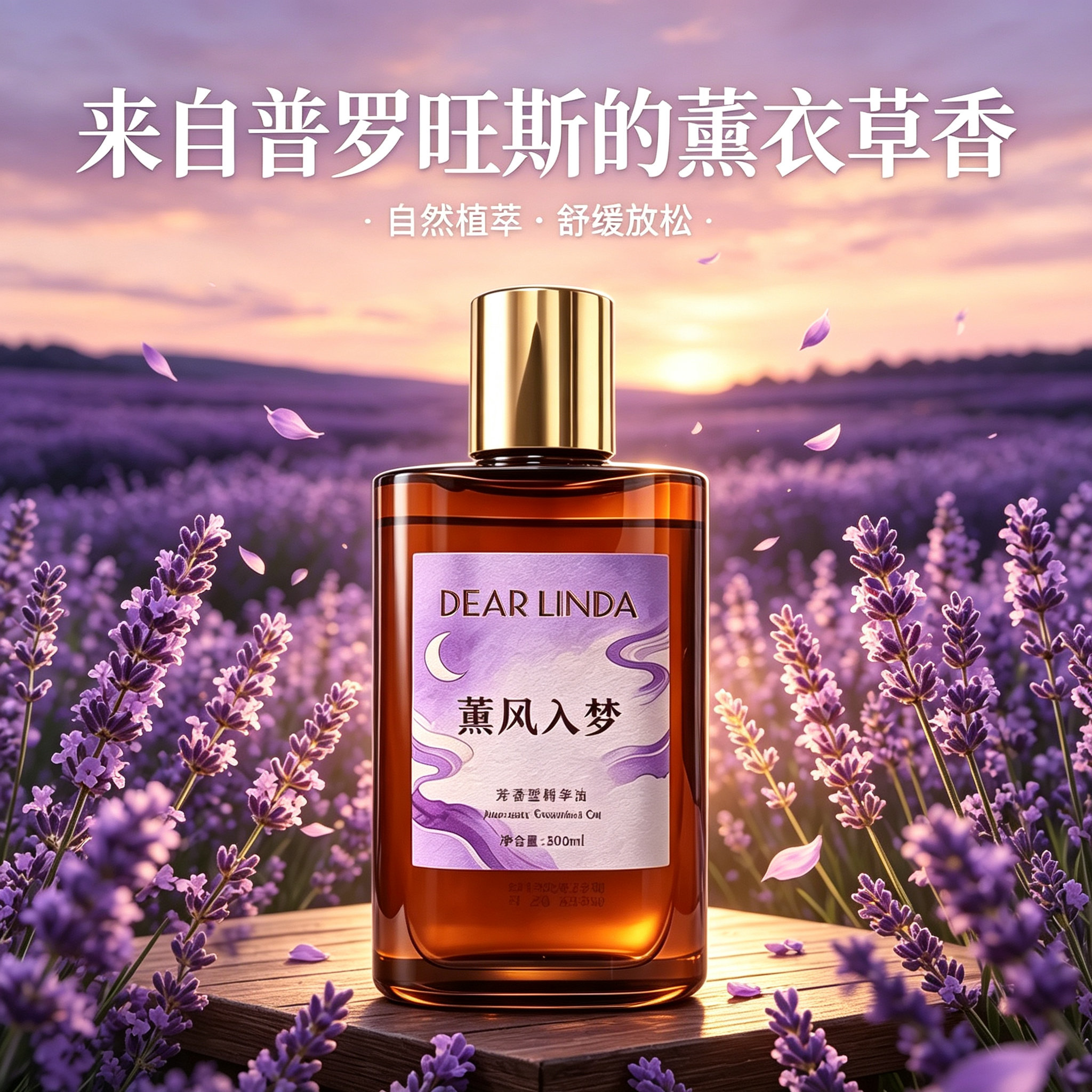 薰衣草按摩精油情侣按睡眠精油身体护肤开背全身精油可入口男女用