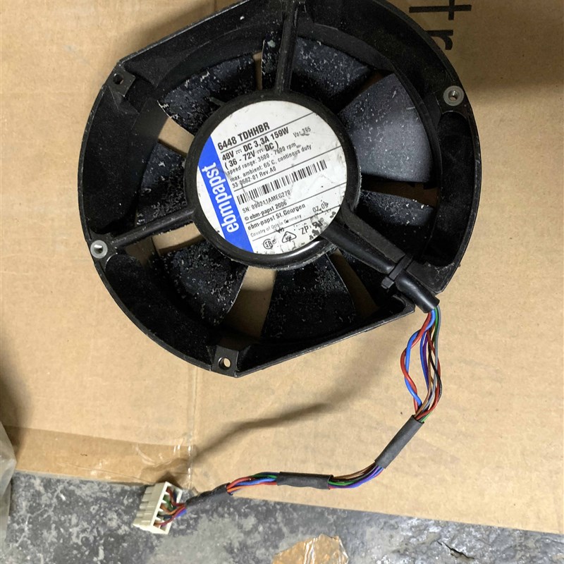 正品原装EBMPAPST 17.2*15*5.1厘米暴力风扇 6448TDHHBR 48V 159W