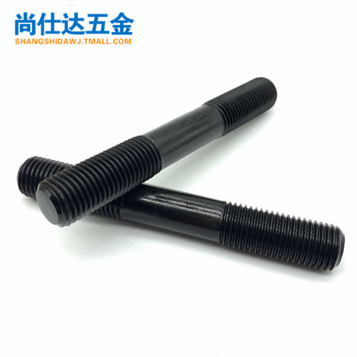 M18M20M22双头螺丝杆两头牙8.8级高强度等长穿墙连接螺柱gb901