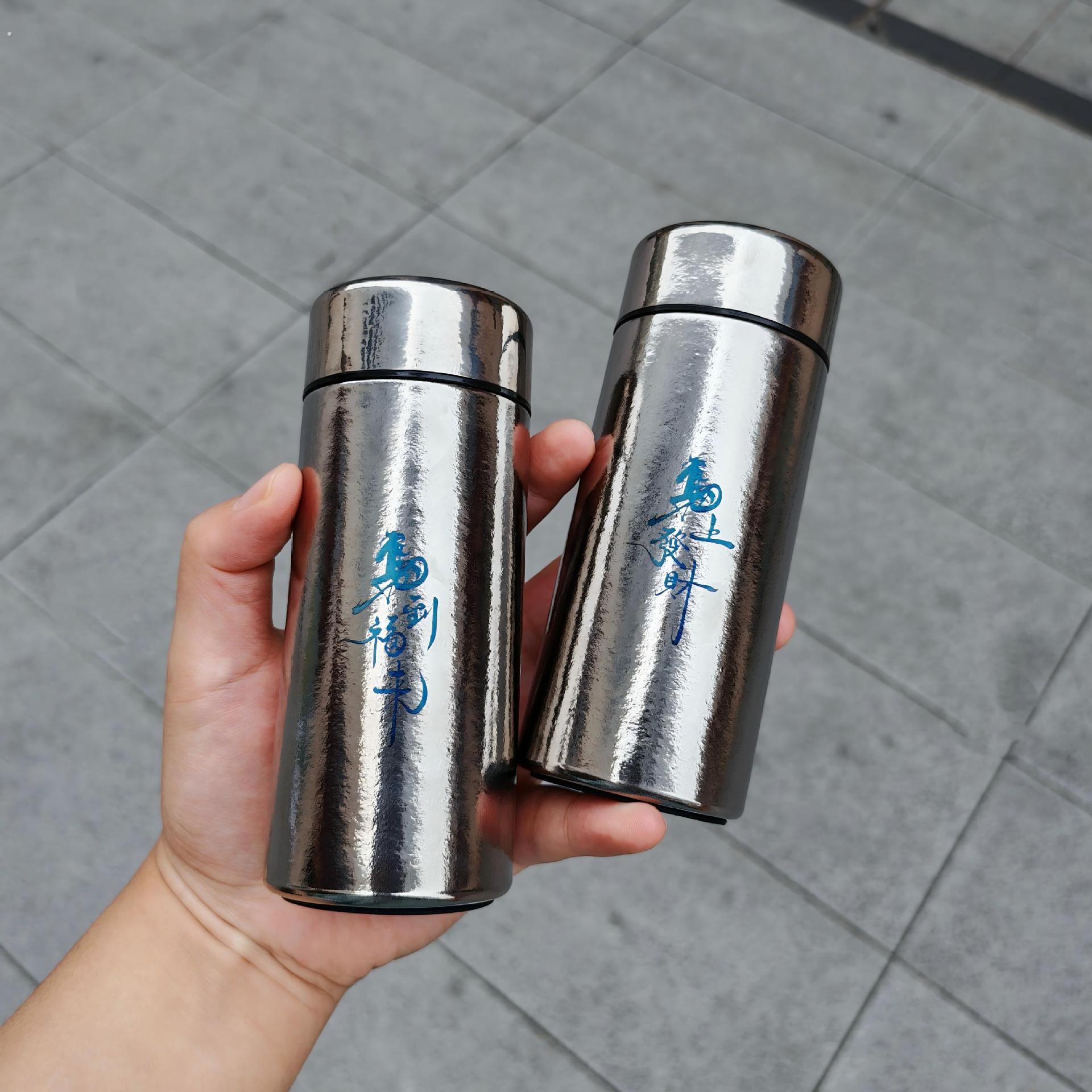 迷你纯钛保温杯双层真空全钛口袋杯商务高颜值钛杯男女士可携式送
