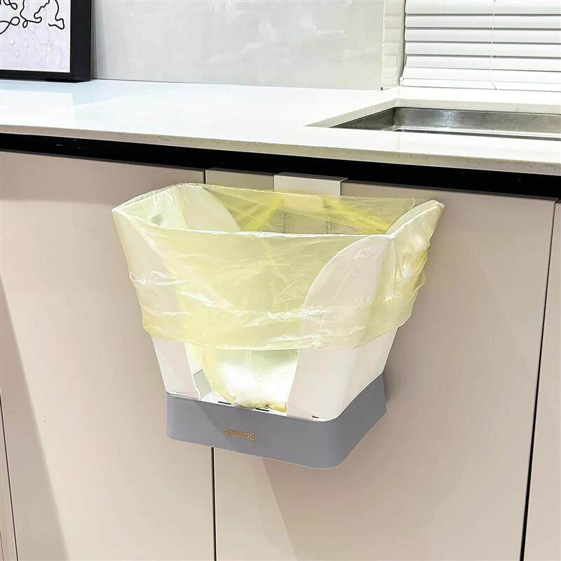 厨房垃圾桶挂式家用2025新款可调节大小折叠固定垃圾袋不脱落纸篓