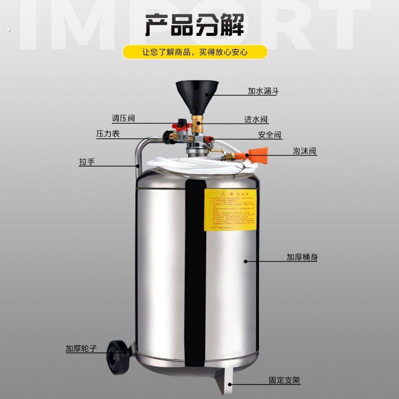 泡沬机洗车店专用洗车机神器机器商用泡沫桶罐汽车美容设备全套