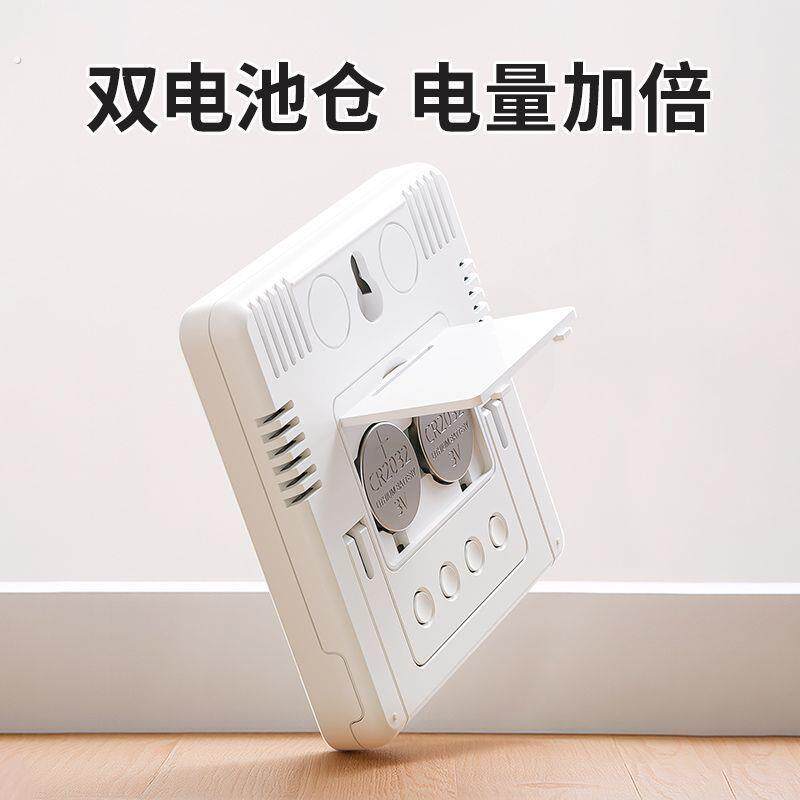 磁吸冰箱贴多功能室内86盒型万年历电子时钟温湿度计高精准度家用