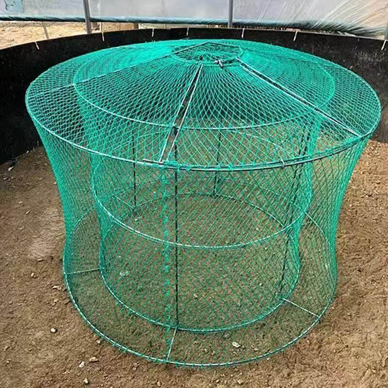 斗鸡钢筋鸡笼笼子家用可折叠铁笼子加粗手提组装大号单层斗鸡单层