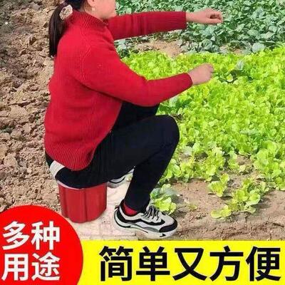小凳子懒人农用凳子大棚干活农活省力随身矮凳防水泡沫采茶板凳