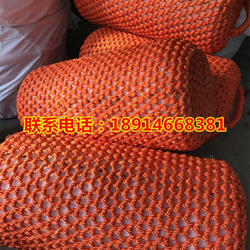 游艇靠球船用防撞碰垫码头游艇船用尼龙靠球手工编织尼龙靠球定制