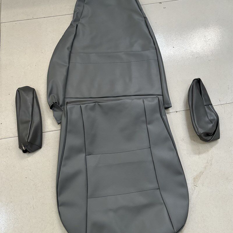 小松挖掘机PC56-7/60-7原厂座椅套全新皮质坐垫靠背扶手套