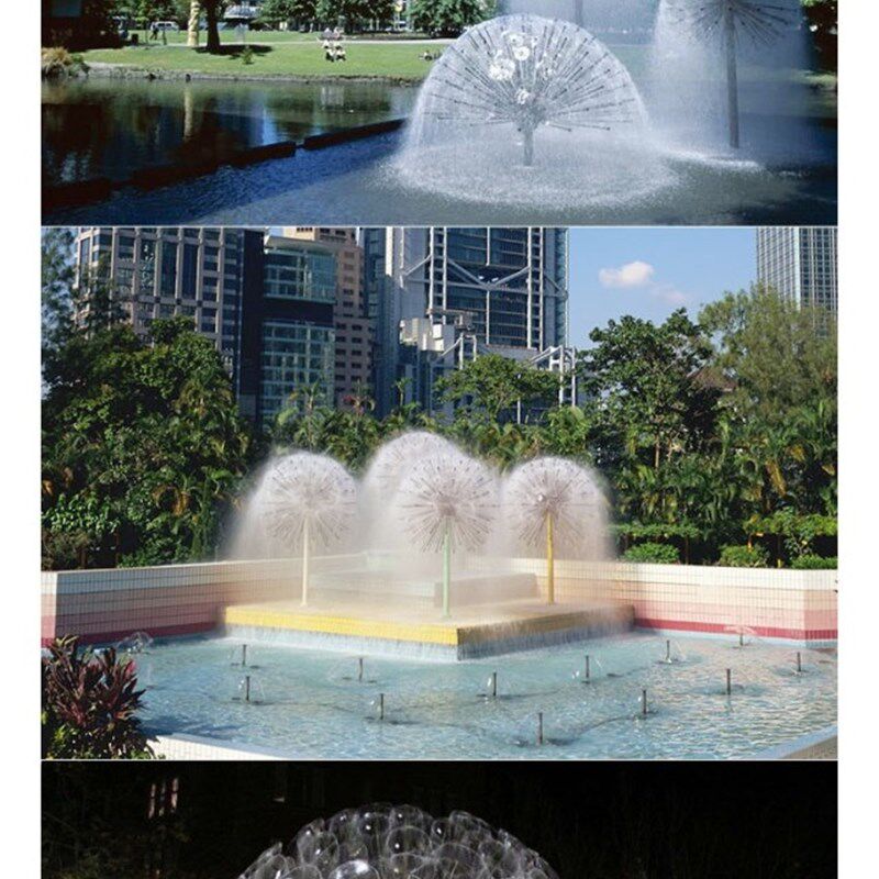 市政园林景观造景喷泉喷头音乐水景观水池鱼池庭院蒲公英喷水头