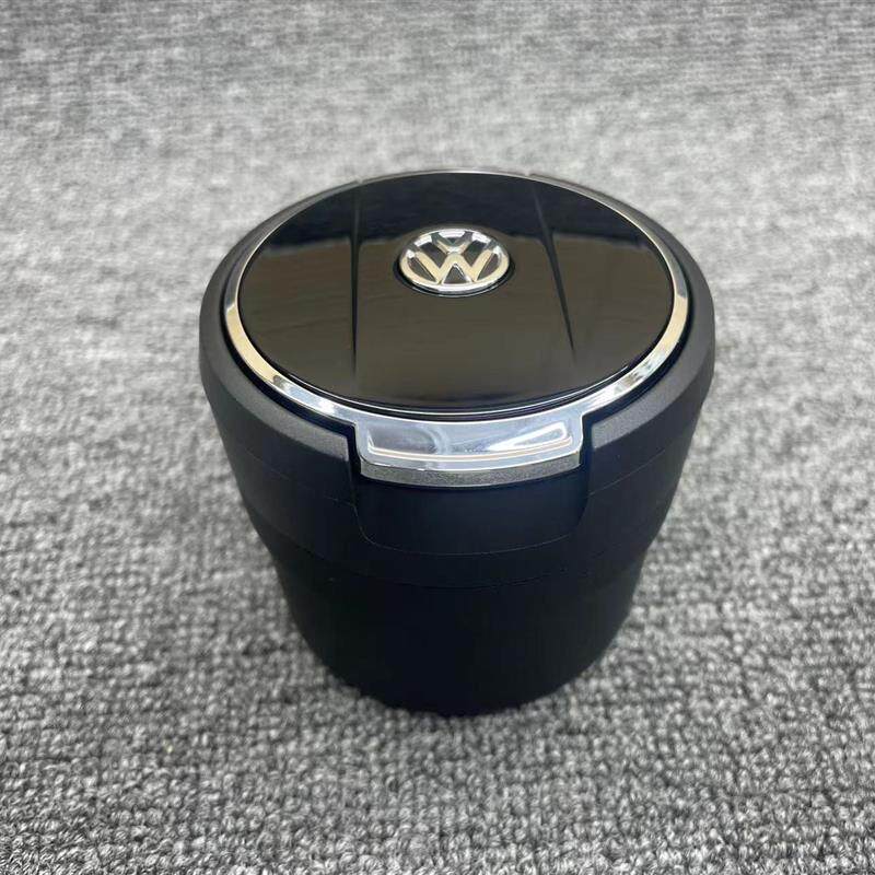 适用于上汽大众途昂+辉昂+途锐+原厂专用车载烟灰缸钢琴烤漆+隐藏
