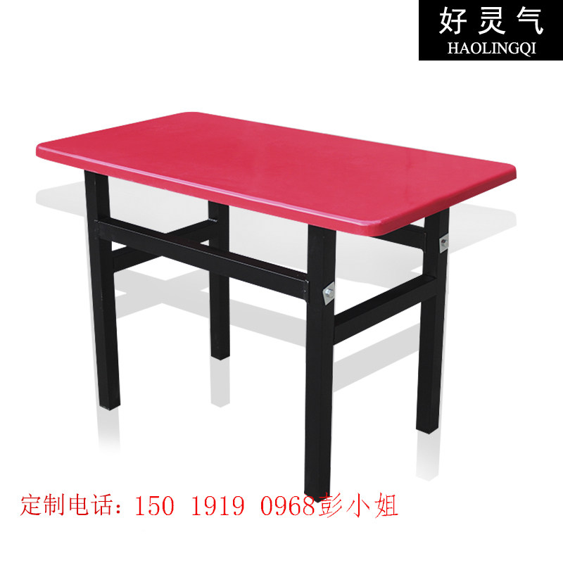 厂家生产 快餐店桌椅组合 户外折叠桌子 吃饭饭桌 玻璃钢桌面订做