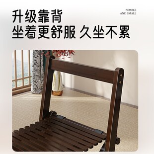 折叠凳子靠背折叠椅家用马扎凳子可折叠户外便携马扎子钓鱼小凳子