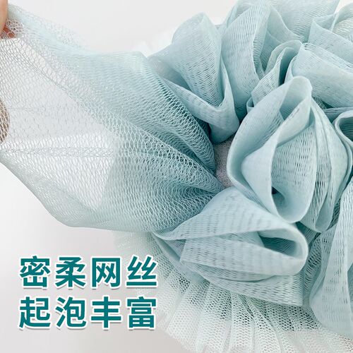 多功能沐浴球双面两用搓澡巾搓泥洗澡浴花起泡家用不散澡花洗浴球
