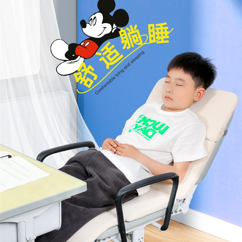 新式课桌椅小学生午睡垫教室专用可折叠午休垫增高便携单人垫子