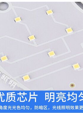 吸顶灯芯 圆形100W白光双色改造灯板改装光源模组环形家用灯盘