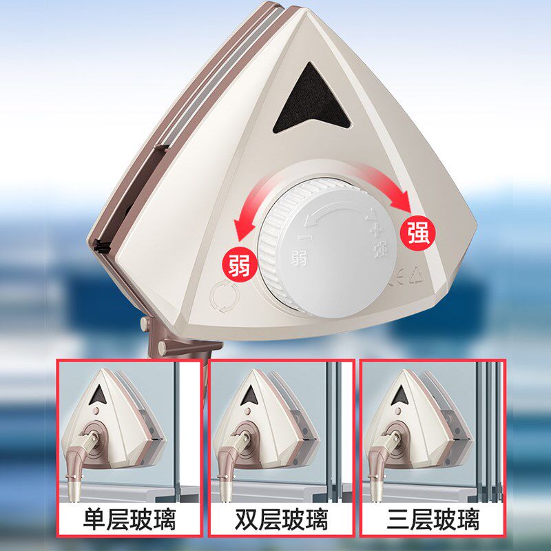 擦玻璃神器家用厚窗户器窗外高层双层擦窗刷刮搽双面清洁清洗工具