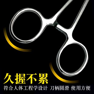 友牧兽用不锈钢止血钳手术钳子宠物弯头直头夹子镊子持针器血管钳
