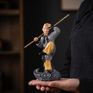 西游记师徒四人唐僧孙悟空猪八戒沙僧人物摆件全套手办雕塑黑神话