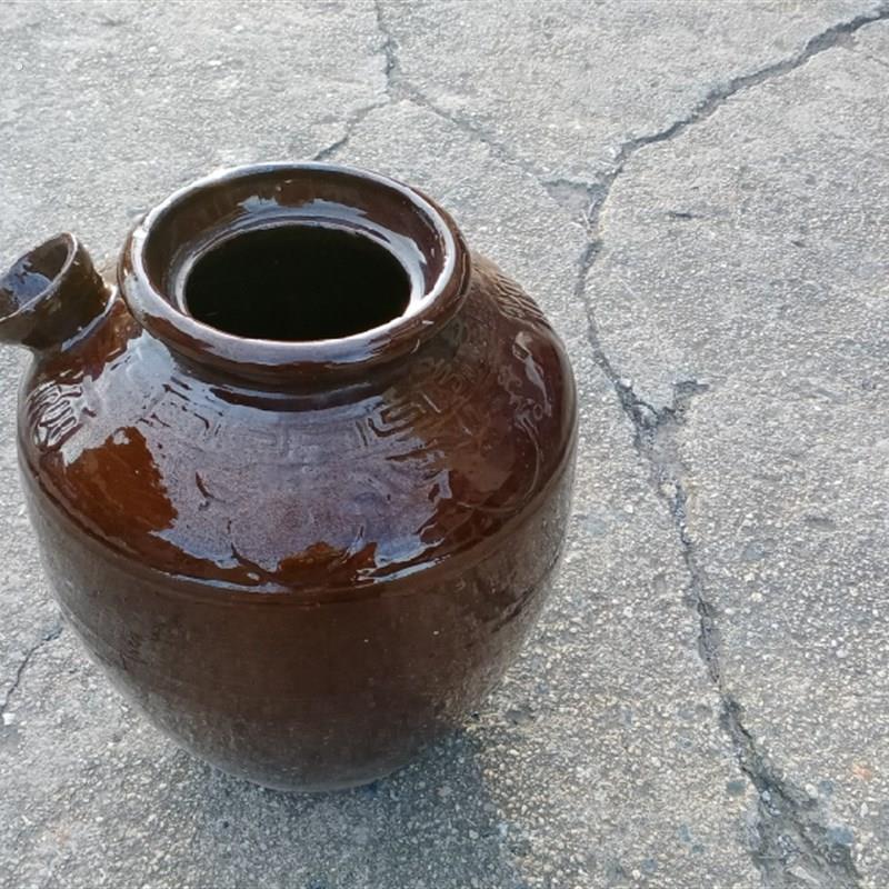 酒坛子烧酒接酒坛子酒罐复古风仿古陶瓷酒缸酒壶家用土陶储水传统