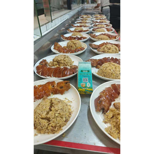 林会长001号大米500g袋装炒饭杂粮黑米小米粗粮餐饮炒饭专用酒店