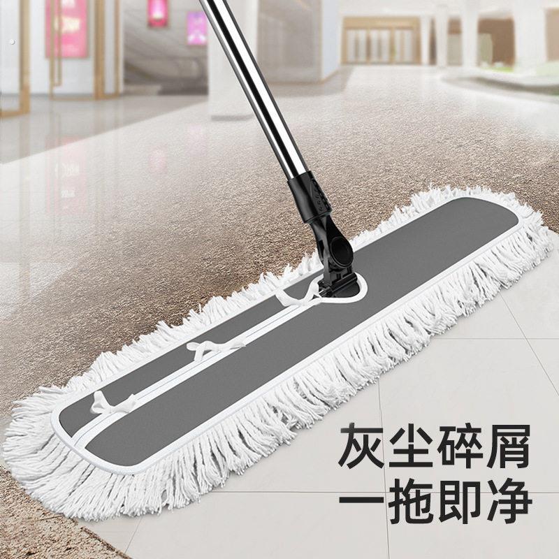大号平板拖把酒店大商场尘推家用懒人一拖净拖地吸水拖布干湿两用