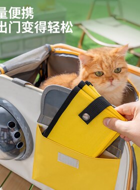 便携式猫砂盆超大号折叠外出便携式猫厕所特大号幼猫车载户外旅行