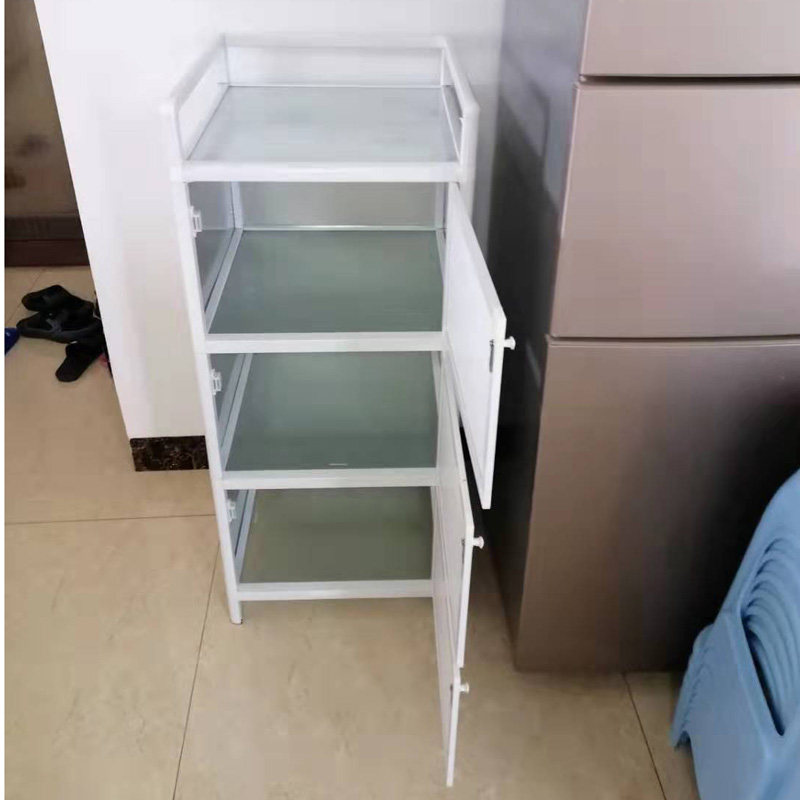 简易橱柜组装碗柜家用厨房储物柜多功能经济型小碗柜厨房置物架