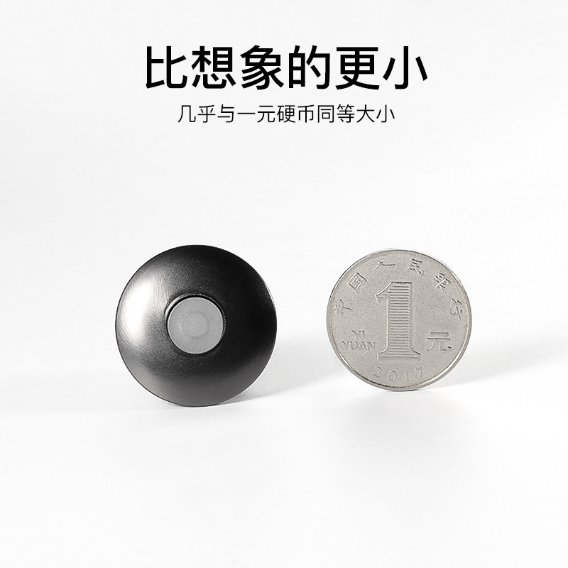 隐藏式强磁门吸防撞器 深灰色门顶门档 房门限位器 门用配件 DS-0图片