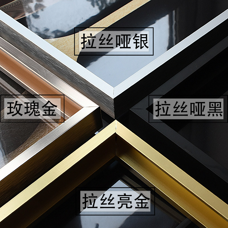 新中式玄关背景墙装饰画花鸟植物过道走廊墙上挂画办公室装饰壁画