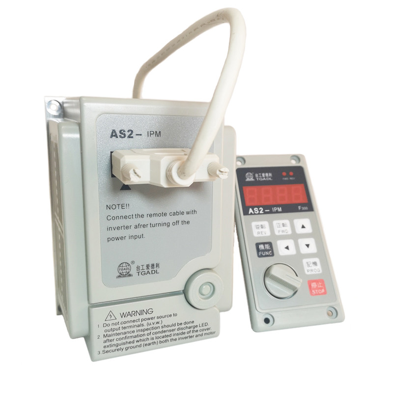 台工爱德利220V2.2KW变频器流水线分体延长面板AS2-122R调速开关