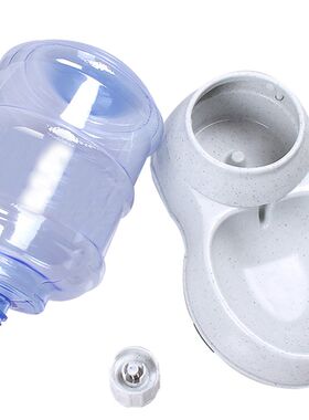 宠物狗狗猫咪自动喂水器喂食器拉布拉多二哈阿拉中大型犬喝饮水机