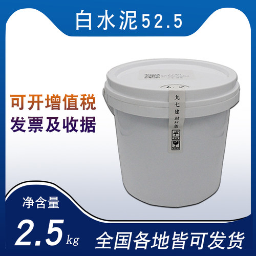 白水泥PW525高标号硅酸盐实验科研雕塑工艺品抗压快干美缝自流平