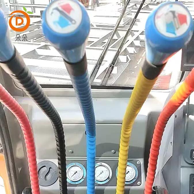 吊车操纵操作杆彩色装饰套挖土机行走杆拖拉机换挡杆装饰保护套管