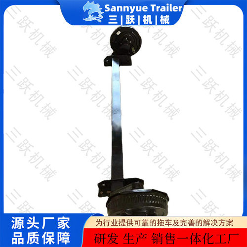 拖车车轴厂家直销 无刹车轴 有刹车轴均可按需制造
