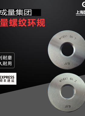 成量螺纹环规M20M21M22M23*2.5*2*1.5*1*0.75 6G 6H通止规
