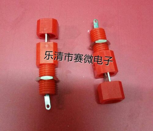 冲冠 接线柱FL按式弹簧接线柱  接线端子 接线夹 连接器 红黑颜色