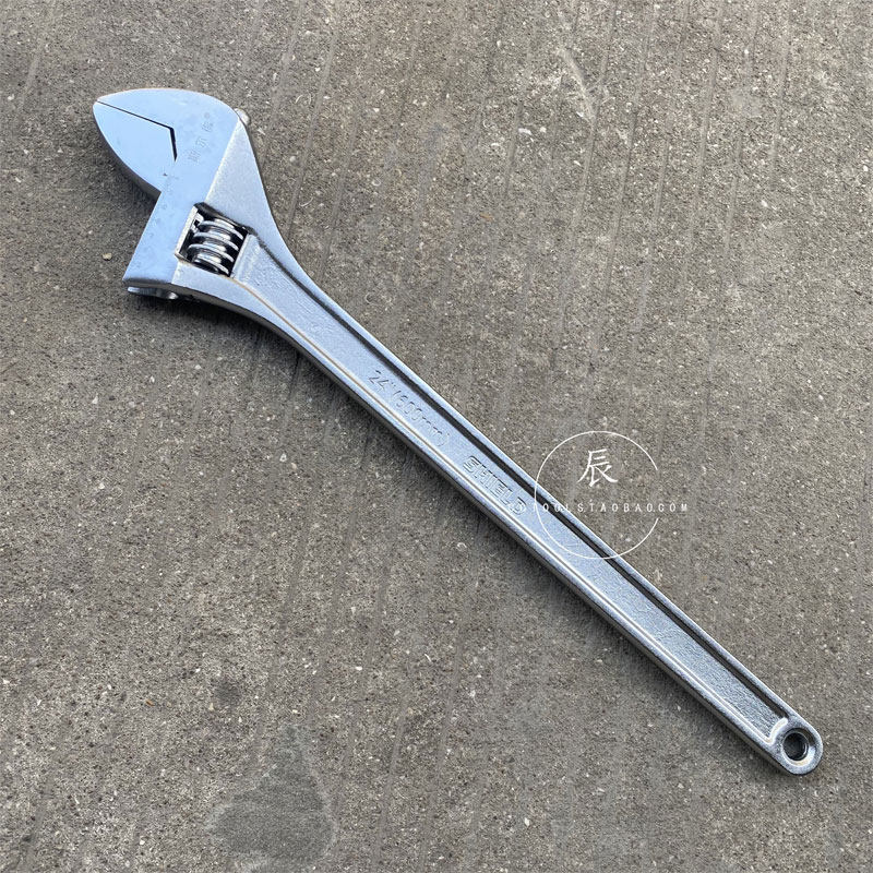 斯尔得 电镀活动扳手活扳手活络扳手 24寸600mm