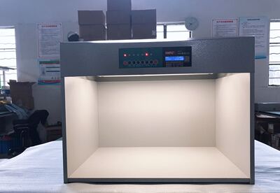沃尔玛LED对色灯箱对色可用标准光源H60美式对色灯箱六光源D65