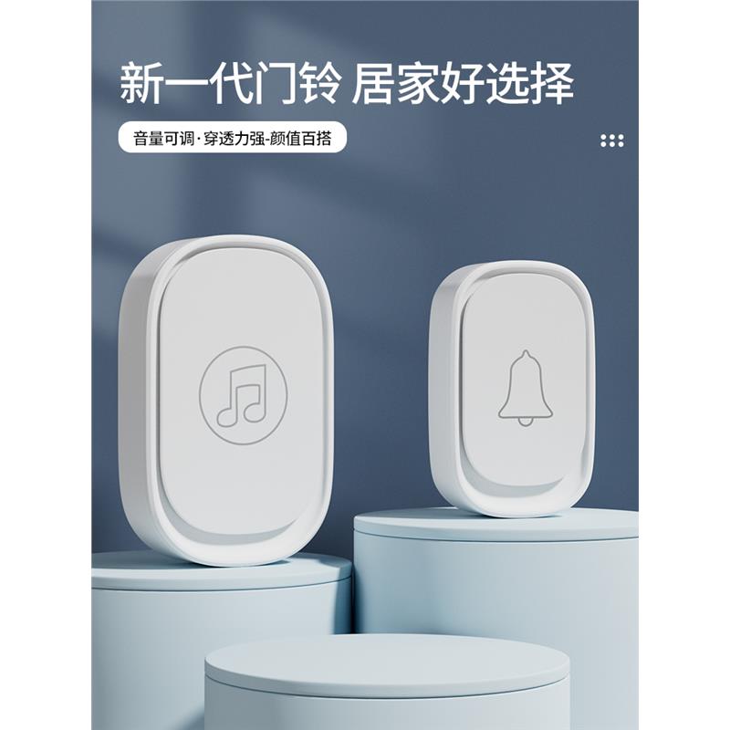 防盗门猫眼门镜通用无线二合一门铃家用门上门铃监控防盗器呼叫器图片