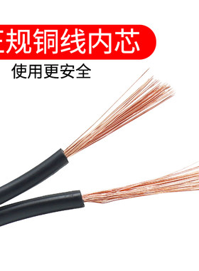 汽车12V24V点烟器插接头带线车载电器充气泵电源线头带灯保险丝管