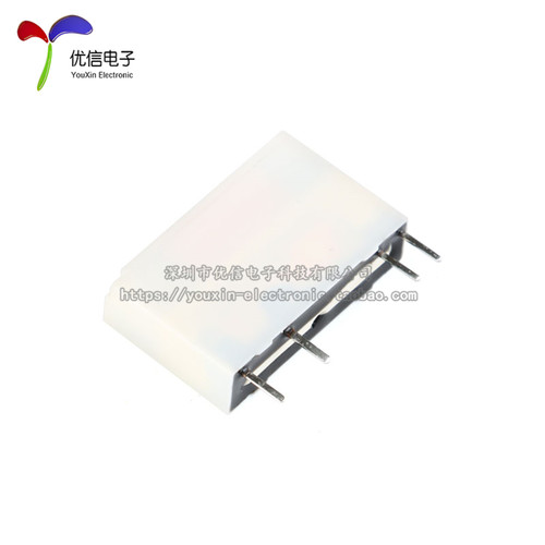 宏发继电器 HF49FD- 005 012 024-1H11 1组常开5A 4脚