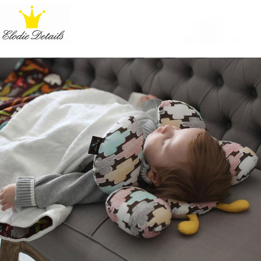 出口宝宝定型枕婴儿床U型旅行汽车安全座椅护颈固定儿童推车枕头