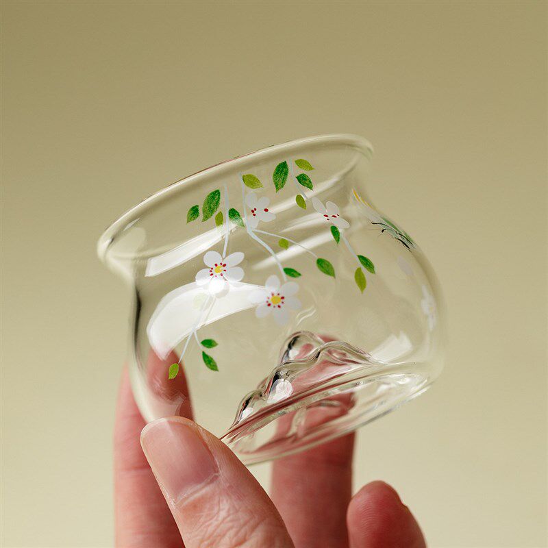 梵汝春语玻璃茶漏茶滤套装高档花草茶叶过滤茶器家用茶隔茶具配件