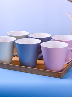 简约竹子质楠木马克杯托盘家用长方形茶杯托家居水果水杯杯子支架