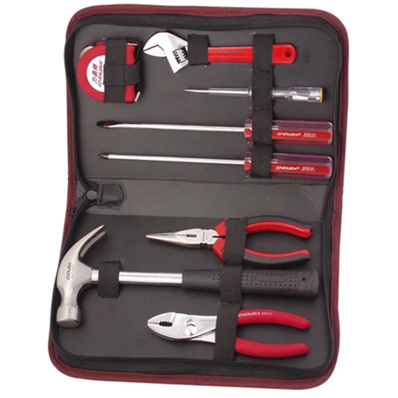 Z力易得-专业工具 8件便携工具包 家用工具组套 E1122