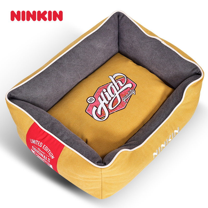 Ninkin/能亲/全可拆洗狗窝耐咬狗床比熊法斗雪纳瑞柴犬柯基边牧窝