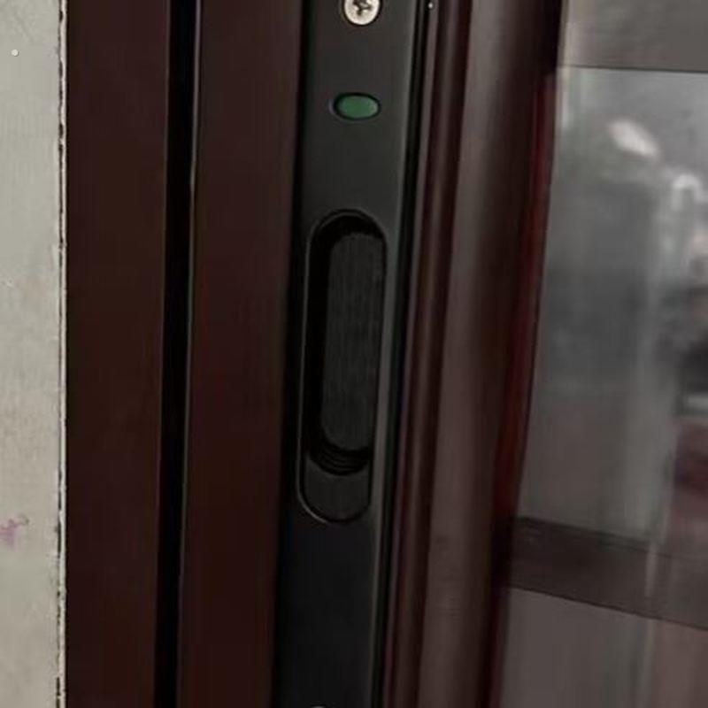 新款双面不锈钢一字锁方头 塑钢门窗单面 钩锁窗钩锁勾锁推拉移门