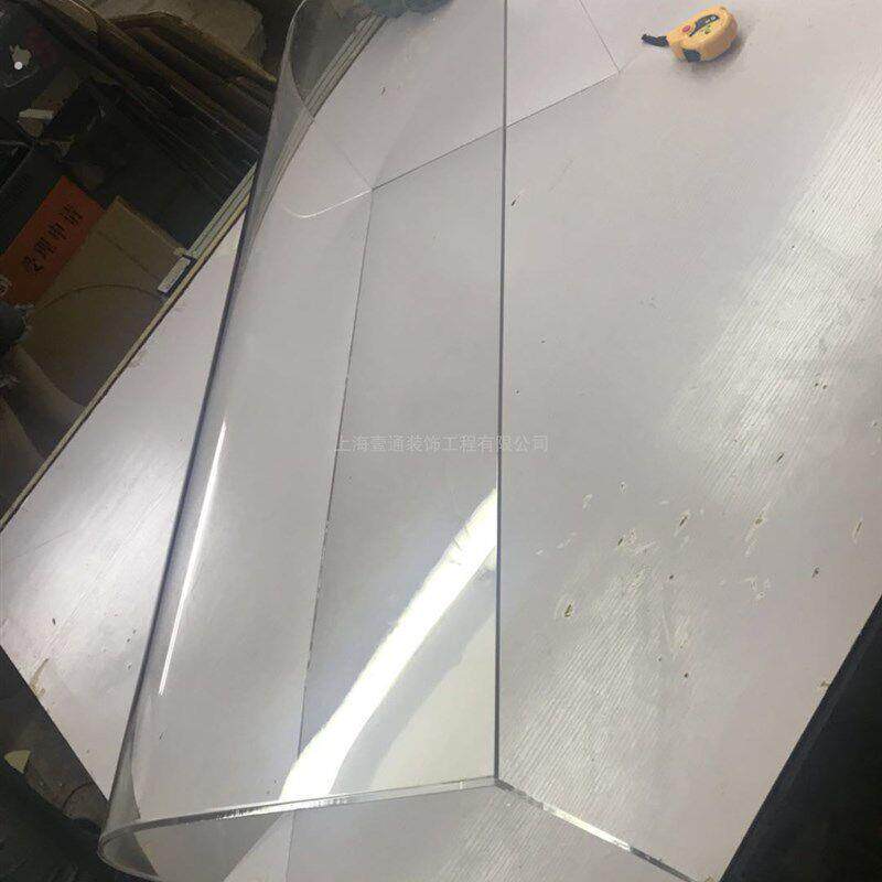 定制透明亚克力圆弧形展示展览罩 有机玻璃设备防风防尘防护罩