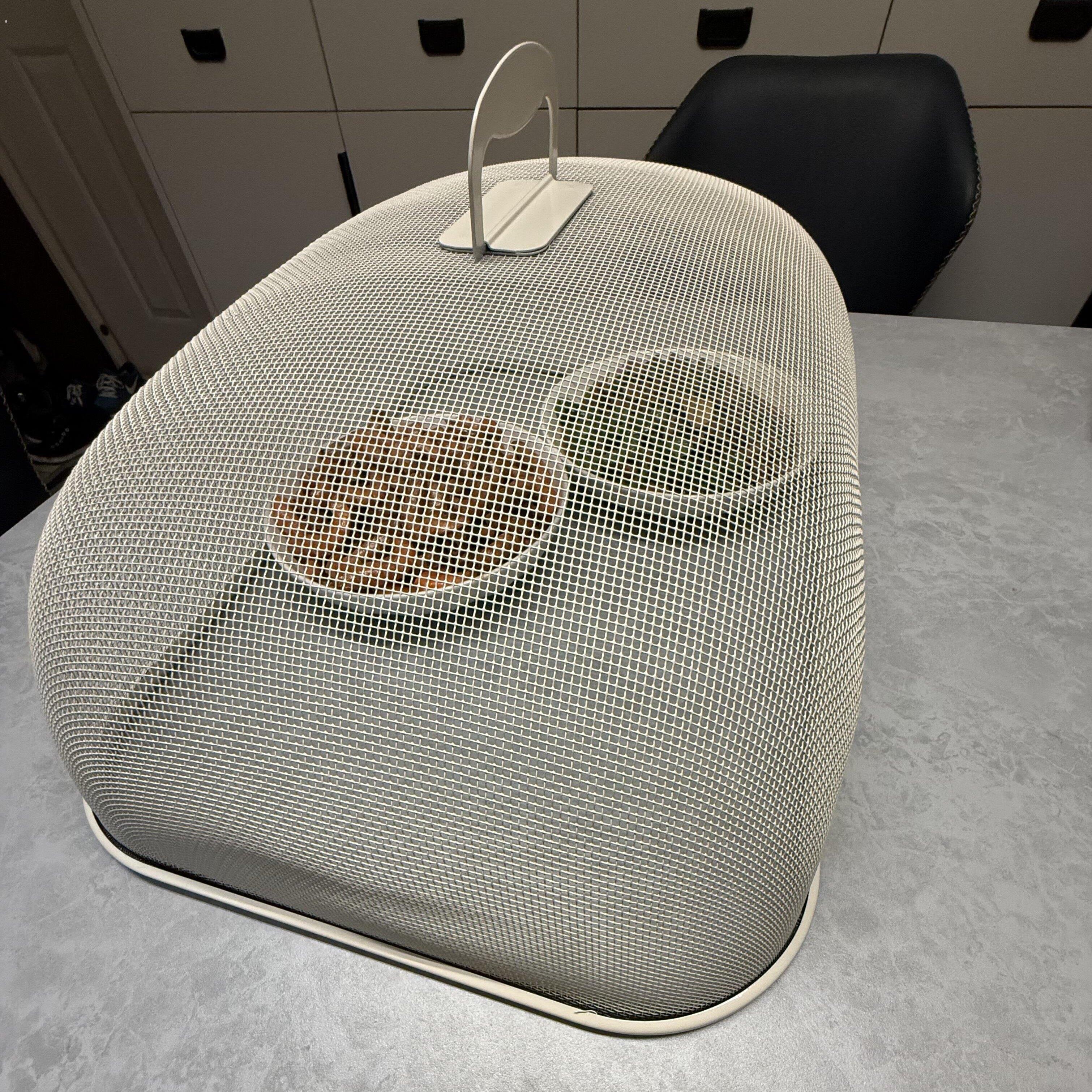 不锈钢饭桌盖菜罩神器夏季防苍蝇加密防虫网罩食物剩饭菜餐桌罩子