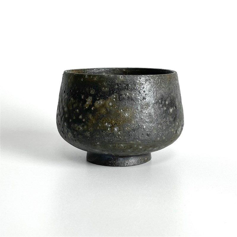 传统柴烧杯子手工品茗杯自然落灰茶具小裸烧茶器日式主人杯闻香杯