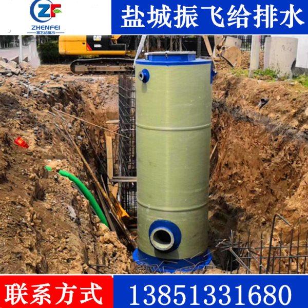 一体化污水提升泵站 一体式提升井筒 市政污水处理设备一体化泵站